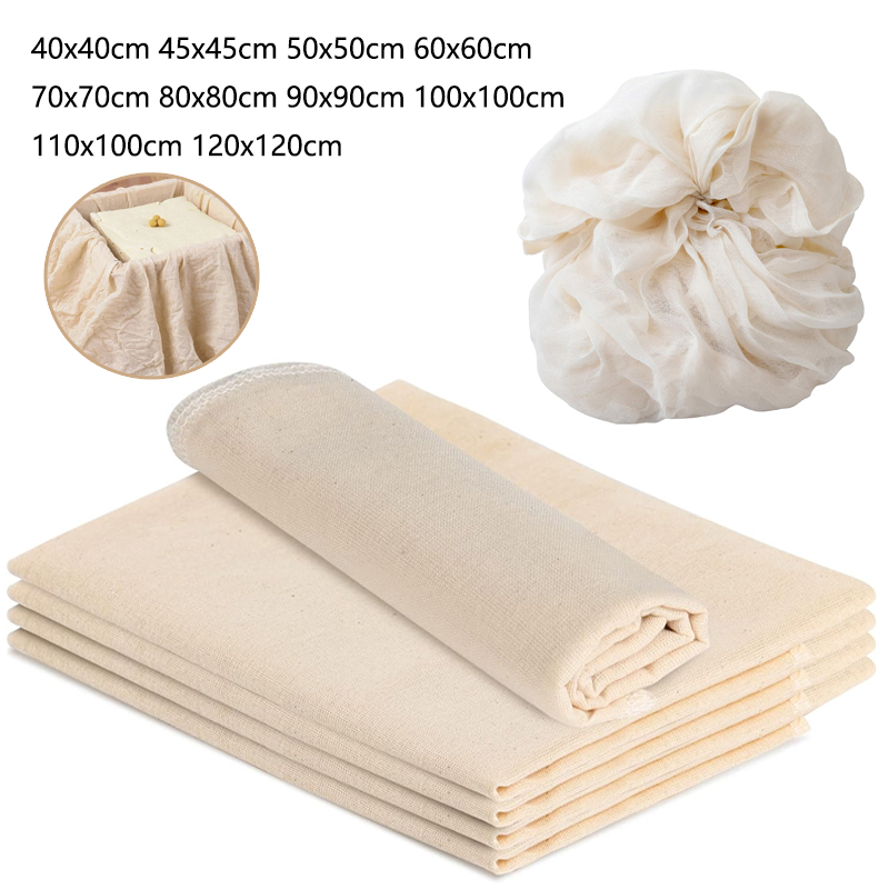 Kitchen Baking Cloth - 1/5p algodão gaze musselina tofu queijo