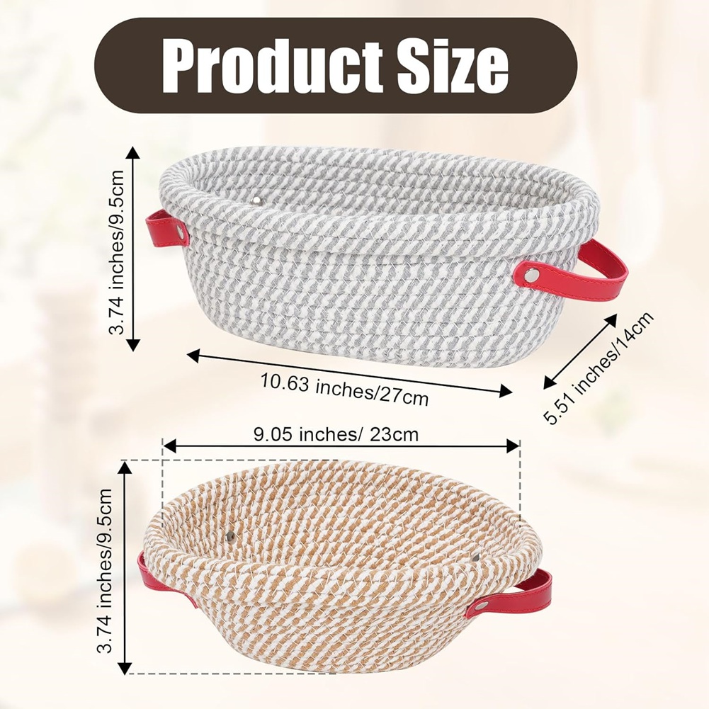 Proofing Basket Banneton - Kit com 2 Cestas de Fermentação