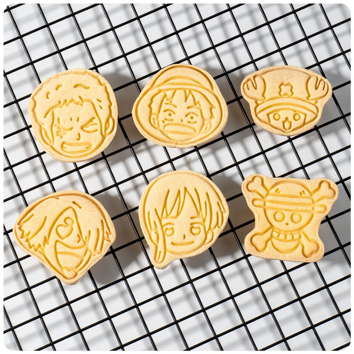 Kitchen Baking Products - Conjunto de Cortadores de Biscoito Anime