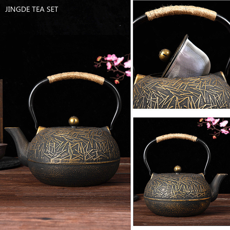 Kitchen Baking Pan Set - Pote de chá de ferro fundido