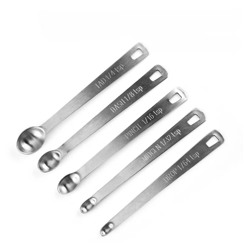 Mini Kitchen Baking - Novo 5 pçs/set mini colher de