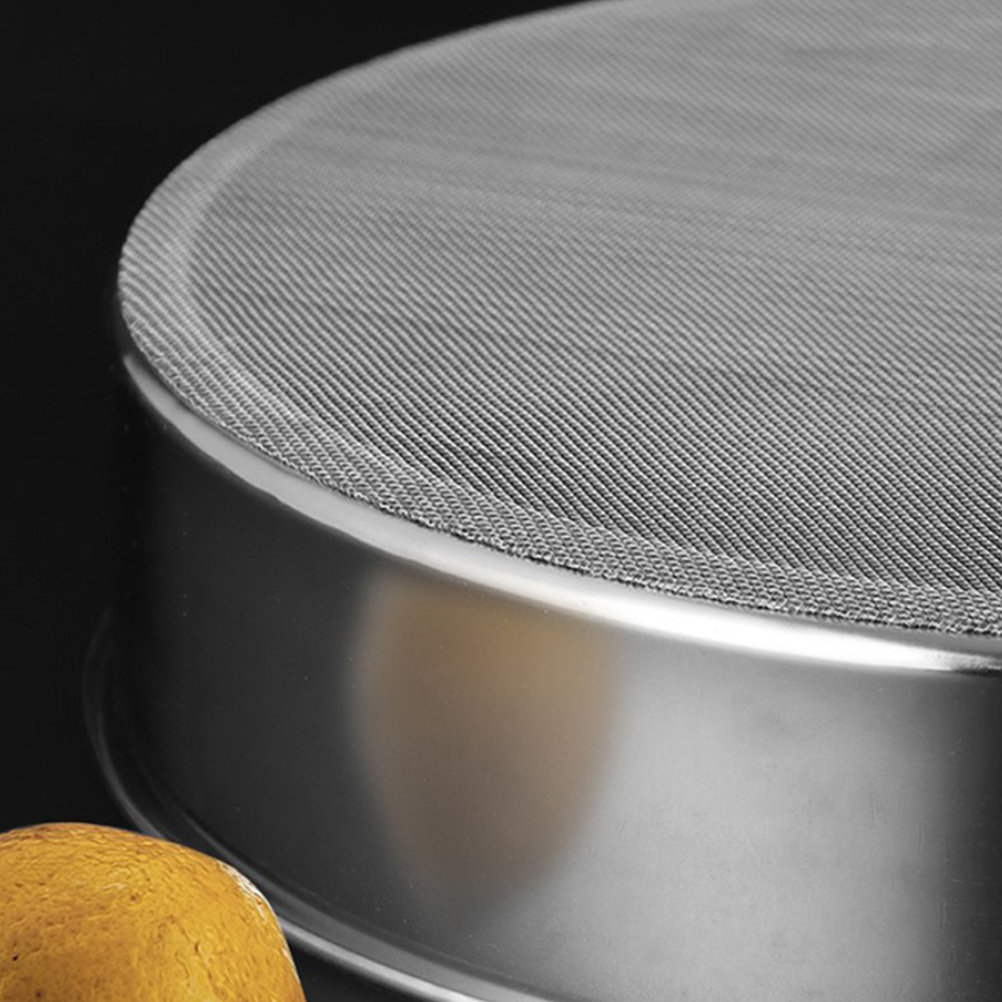 Kitchen Baking Utensil - Conjunto de 3 Peneiras de Farinha