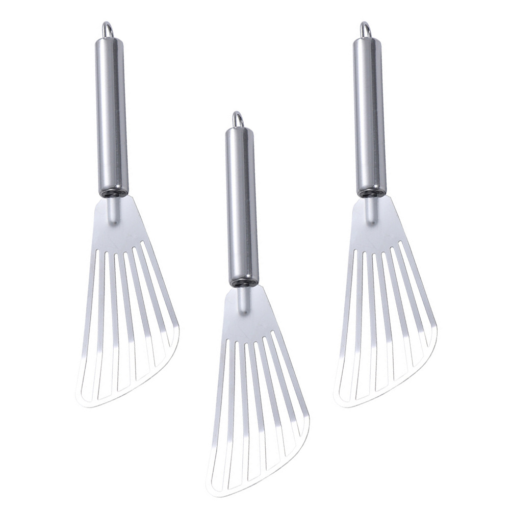 Kitchen Equipment For Baking - Espátula de aço inoxidável 3 pçs