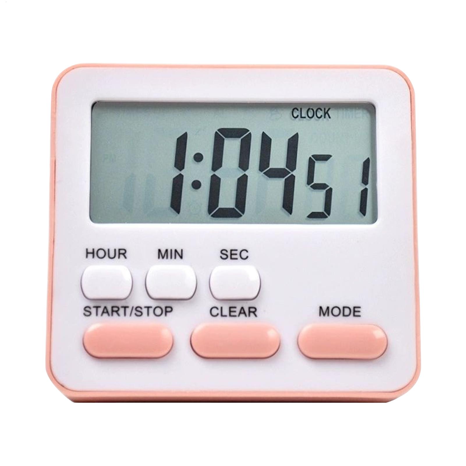 Baking Kitchen Hourly - Timer de Cozinha Pequeno com Relógio
