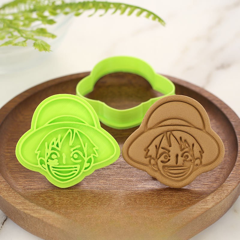Kitchen With Baking Area - Molde de Cozinha One Piece: Luffy,