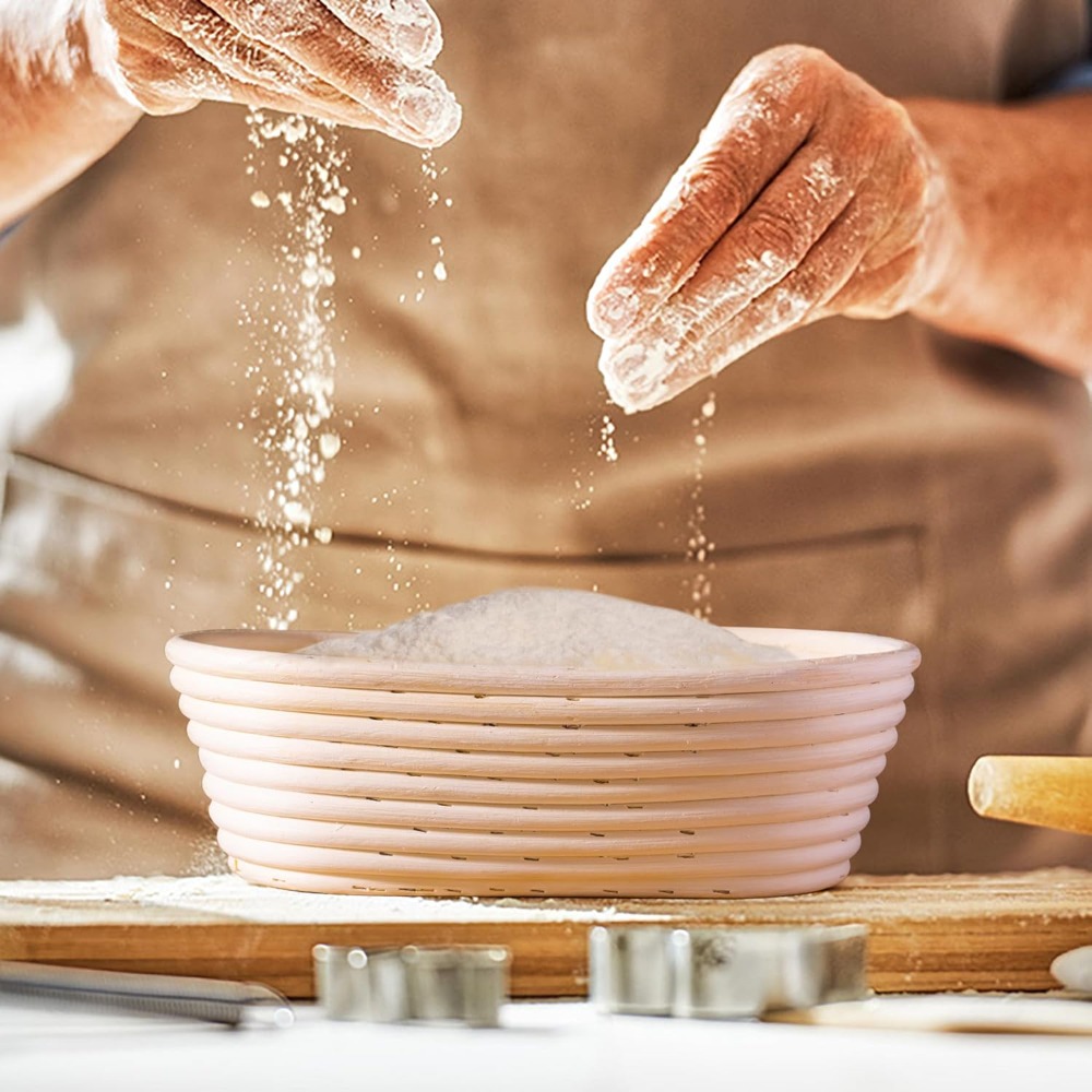 Cesta de Fermentação para Pão  - Proofing Basket Banneton avaliação e preço