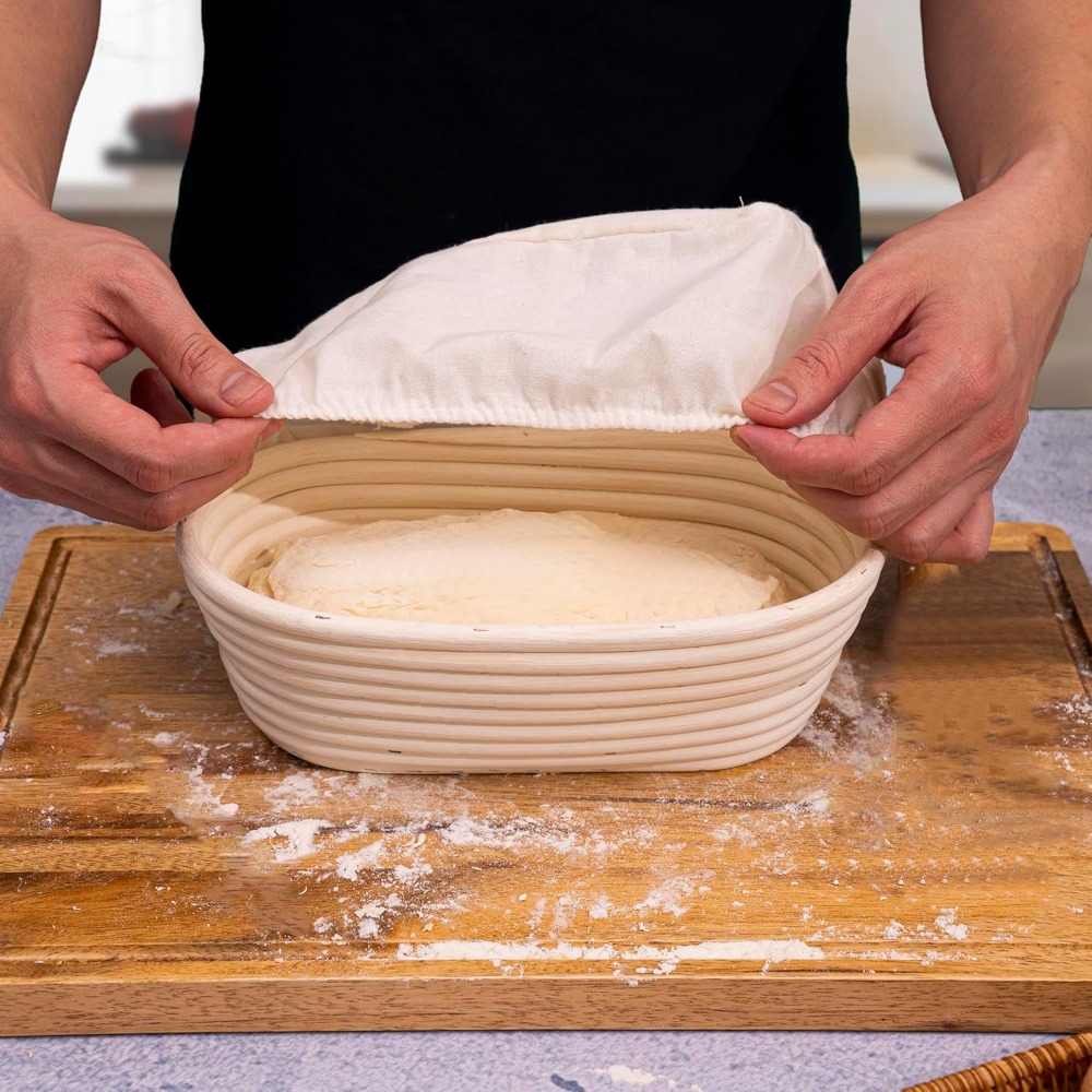 Cesta de Fermentação para Pão  - Proofing Basket Banneton avaliação e preço