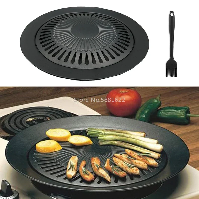 Churrasqueira Portátil Coreana - Kitchen Baking Pan Set avaliação e preço