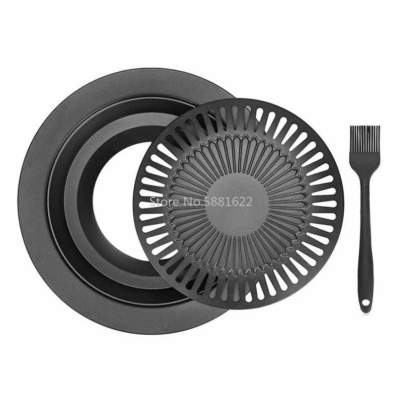 Churrasqueira Portátil Coreana - Kitchen Baking Pan Set avaliação e preço