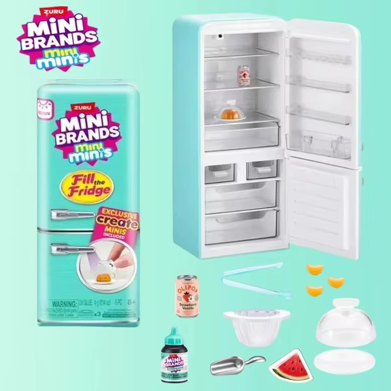Mini geladeira de brinquedo co - Miniature Baking Kitchen avaliação e preço