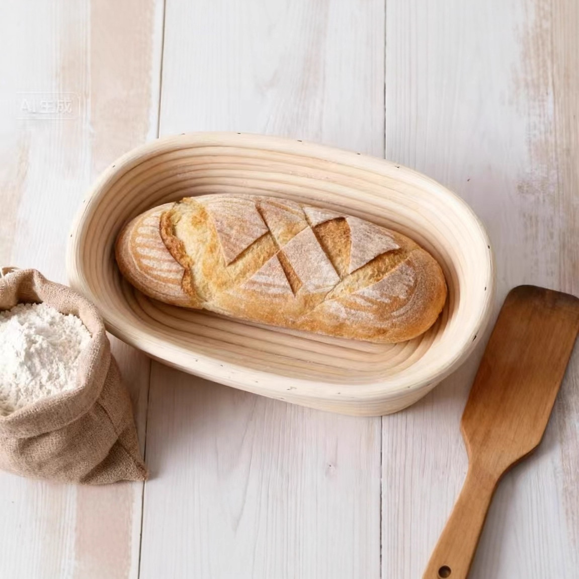Cesto Oval de Fermentação de P - Proofing Basket Banneton avaliação e preço