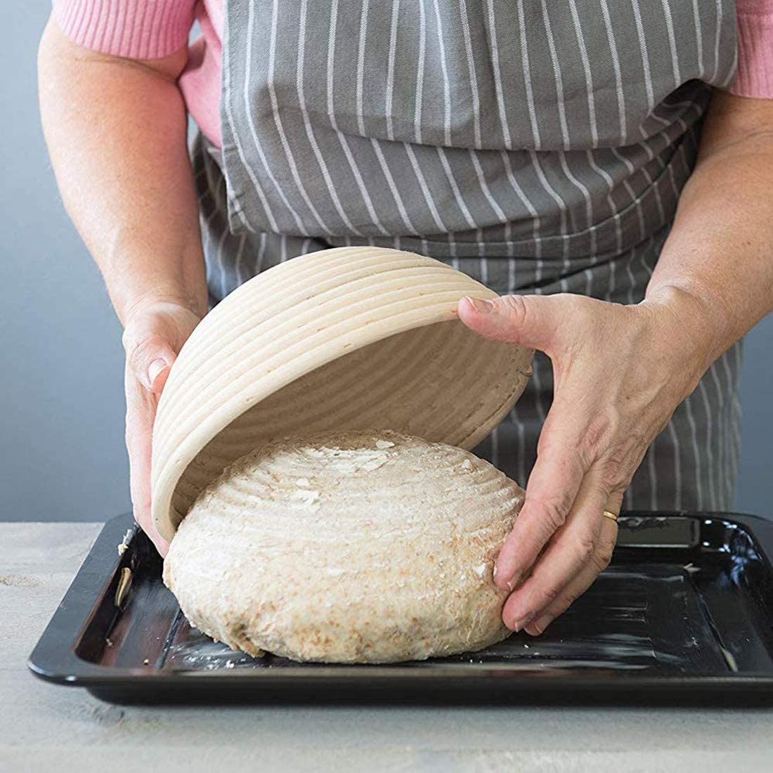 Cesto de Fermentação de Pão Ar - Proofing Basket Banneton avaliação e preço
