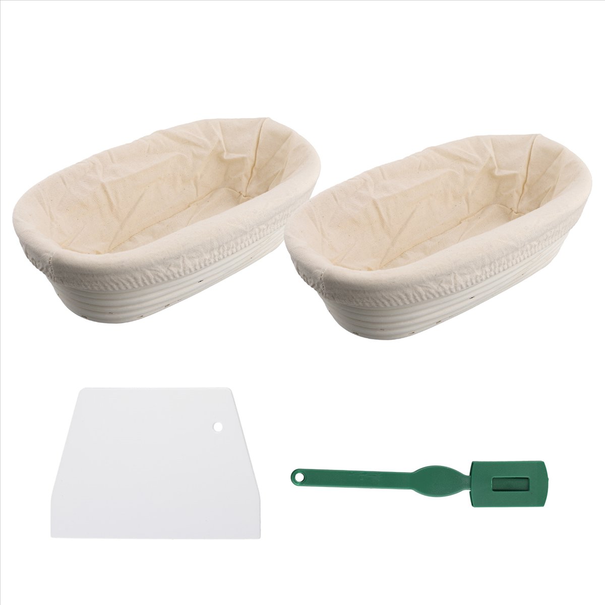 Conjunto de Cestas de Fermenta - Proofing Basket Banneton avaliação e preço
