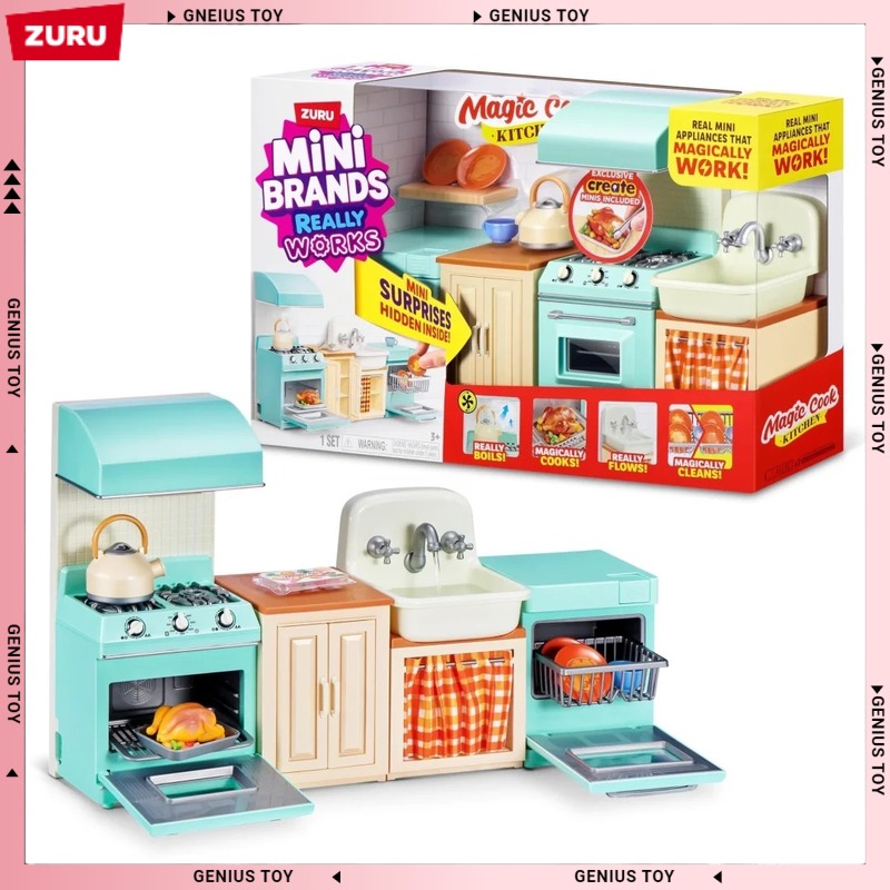 Conjunto de Cozinha Mágica Zur - Miniature Baking Kitchen avaliação e preço