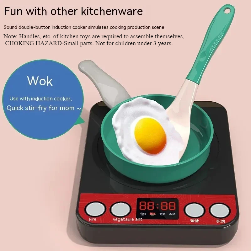Conjunto de brinquedos de cozi - Kitchen Baking Pan Set avaliação e preço