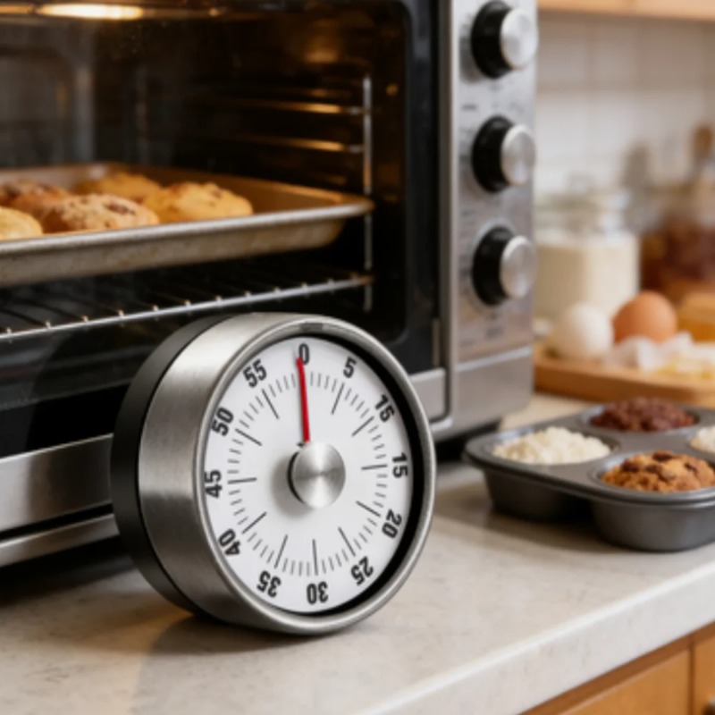 1 unidade Temporizador Visual  - Baking Kitchen Hourly avaliação e preço