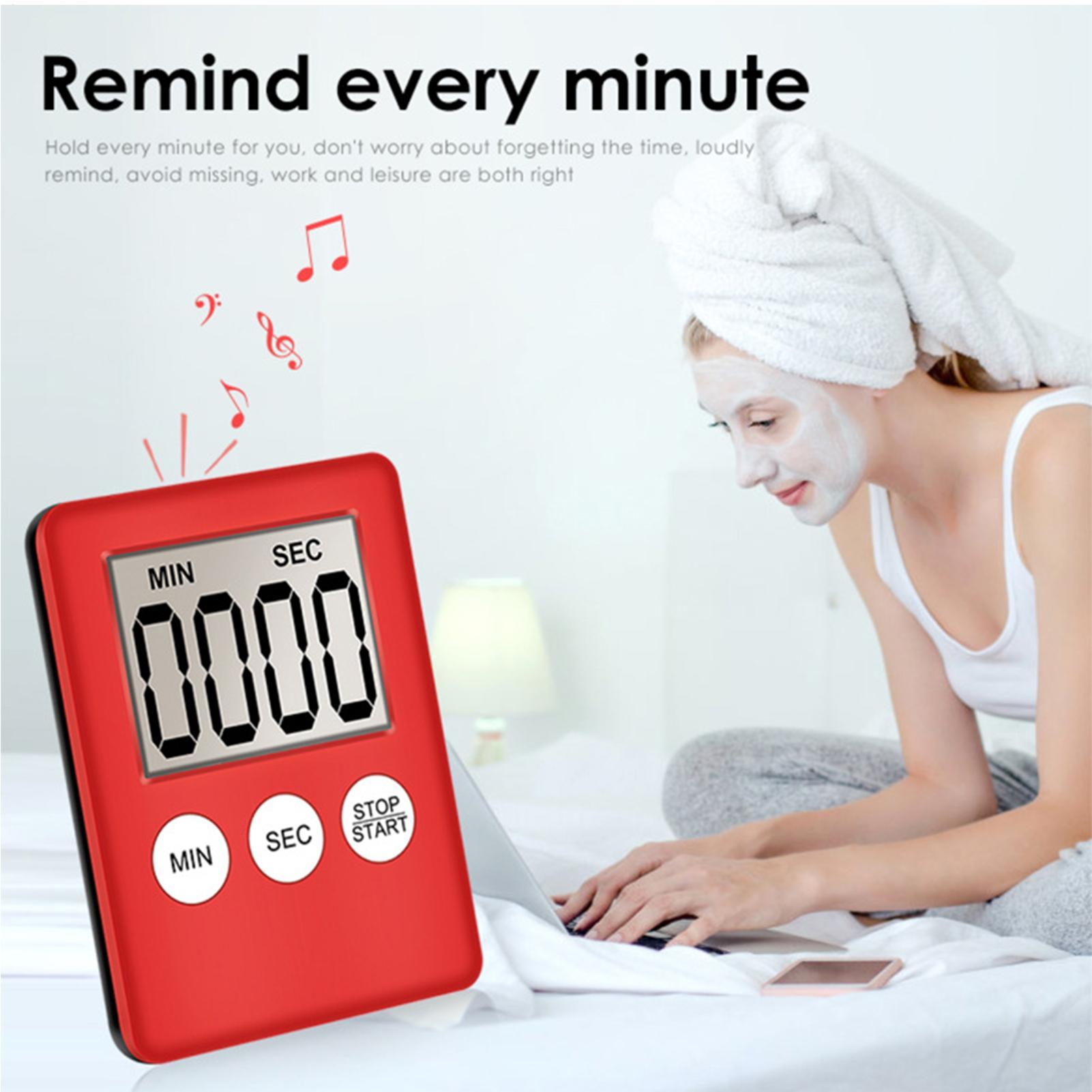Moda simples despertador quadr - Baking Kitchen Hourly avaliação e preço