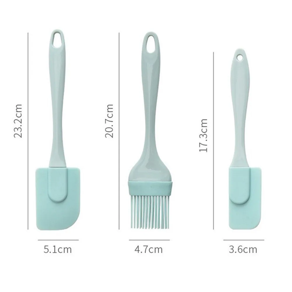 Kit 3 Peças: Espátula de Silic - Kitchen Baking Products avaliação e preço