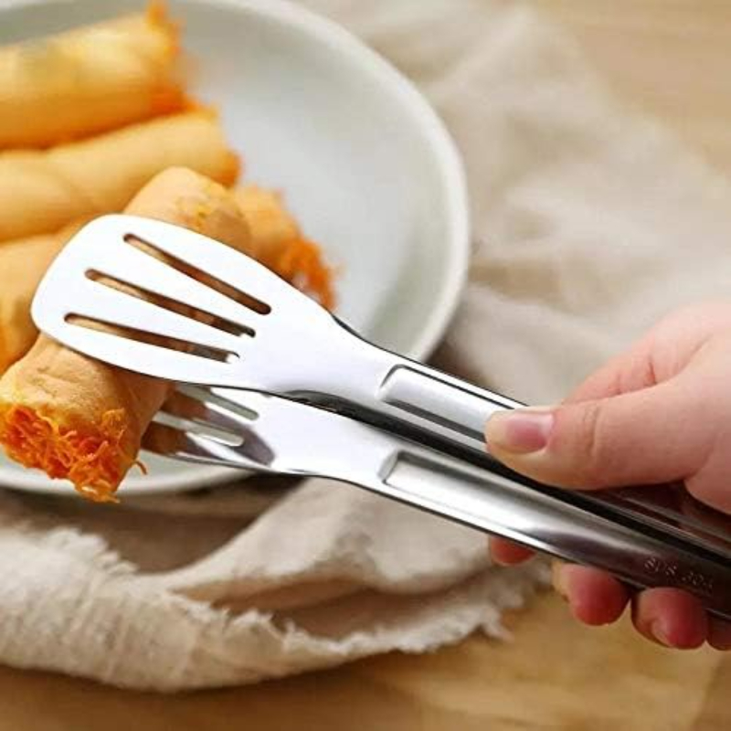 Pinças de Cozinha em Aço Inoxi - Kitchen Baking Utensil avaliação e preço