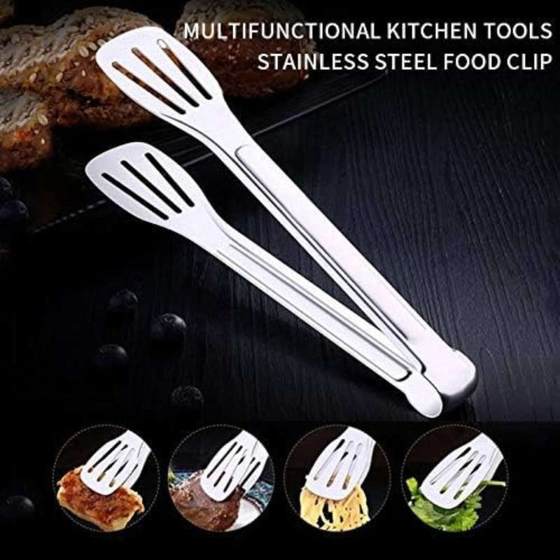 Pinças de Cozinha em Aço Inoxi - Kitchen Baking Utensil avaliação e preço