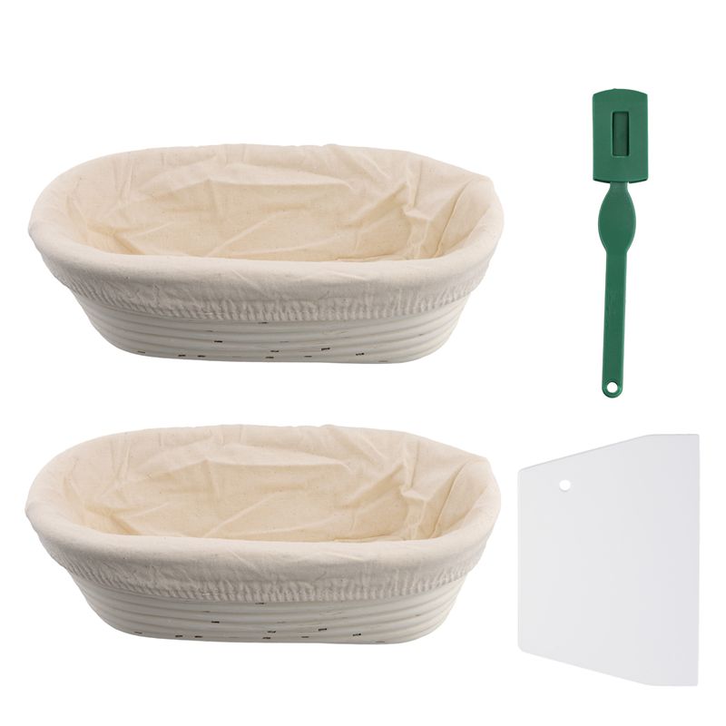 Conjunto de Cestas de Fermenta - Proofing Basket Banneton avaliação e preço