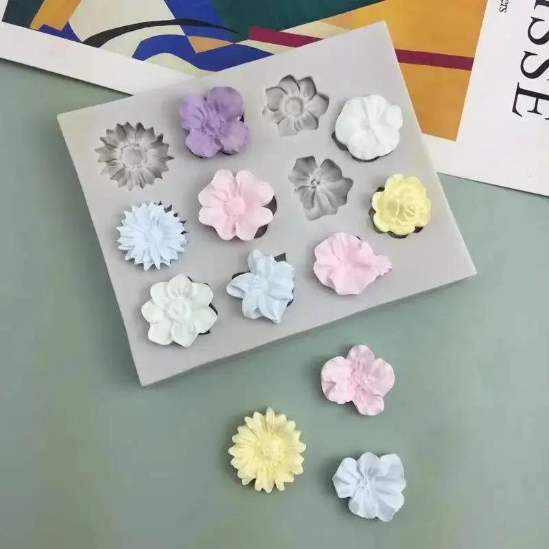 Mini pequena flor molde de sil - Mini Kitchen Baking avaliação e preço