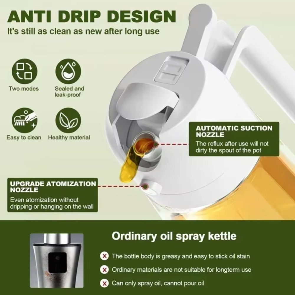 Spray de Óleo 2 em 1 de 470ml, - Kitchen With Baking Area avaliação e preço