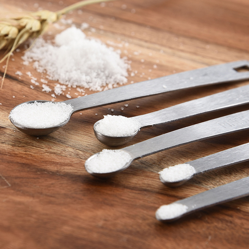Mini Colher De Medição De Aço  - Mini Kitchen Baking avaliação e preço