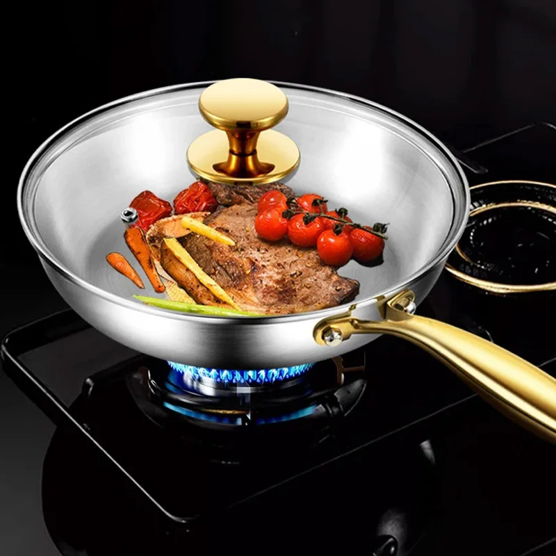 Frigideira com alça dourada de - Kitchen Baking Pan Set avaliação e preço