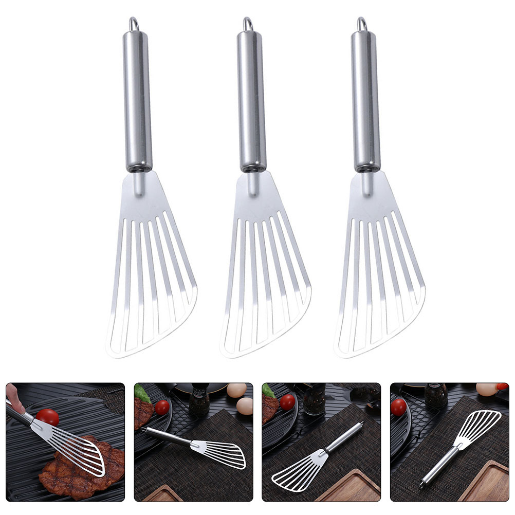 Espátula de aço inoxidável 3 p - Kitchen Equipment For Baking avaliação e preço