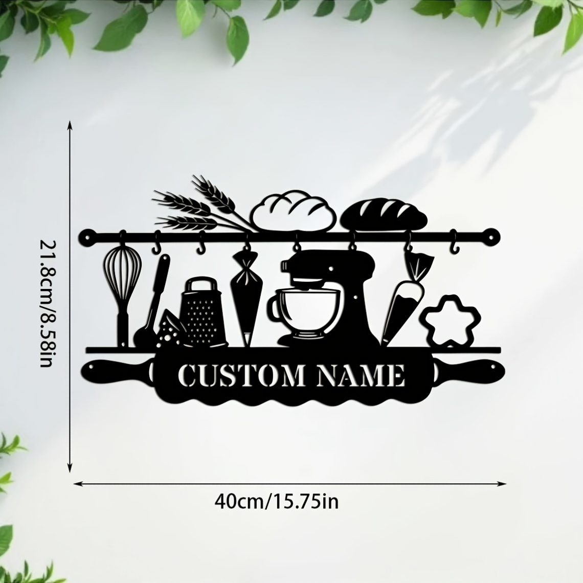 Arte de Parede Personalizada e - Kitchen With Baking Area avaliação e preço