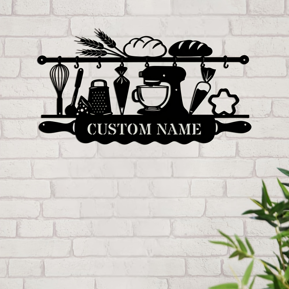 Arte de Parede Personalizada e - Kitchen With Baking Area avaliação e preço